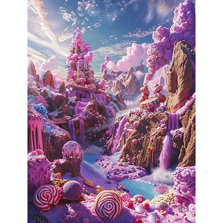 Candy Forest DIY Diamond Painting Kit PW-WG732C0-03-1