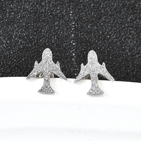 304 Stainless Steel Stud Earrings EJEW-H161-01P-J-1