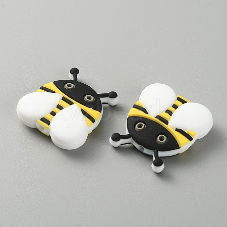 Food Grade Eco-Friendly Silicone Beads SIL-WH0013-25E-1