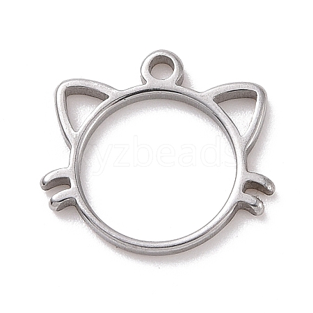 304 Stainless Steel Charms X-STAS-G287-09P-1