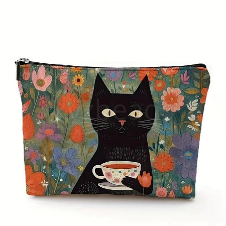 Cat Linen Waterproof Bag PW-WG5DE44-01-1