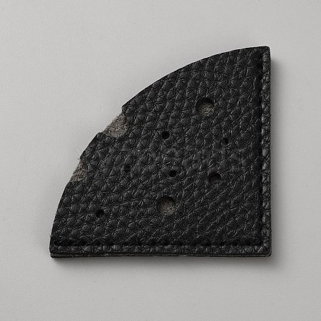 PU Leather Fan Bookmarks AJEW-WH20128-004C-1