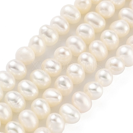 Natural Cultured Freshwater Pearl Beads Strands PEAR-C003-10D-1