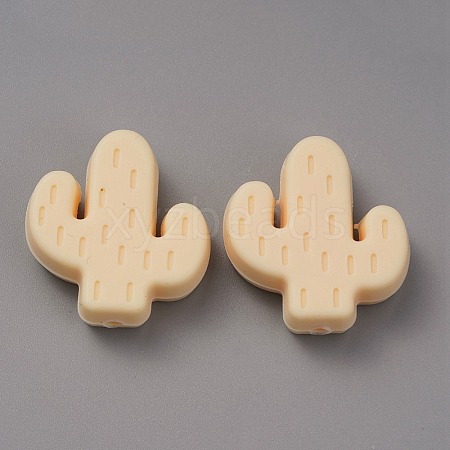 Food Grade Eco-Friendly Silicone Beads LS-SIL-WH0013-23G-1