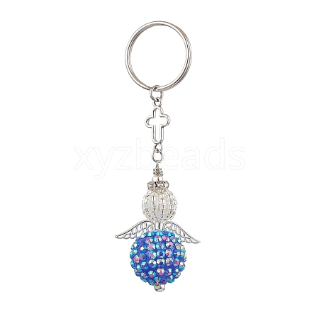 Seed Beads Keychain KEYC-MZ00013-05-1