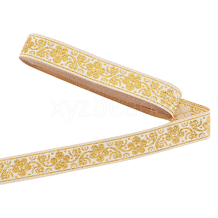 Ethnic Style Polyester Ribbon OCOR-WH079-91-1