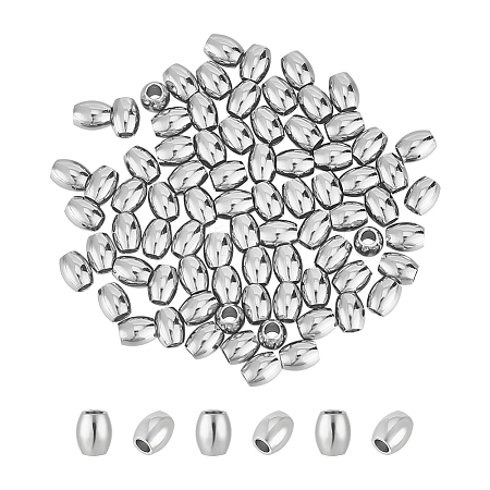 Unicraftale 80Pcs 201 Stainless Steel Beads STAS-UN0056-11-1