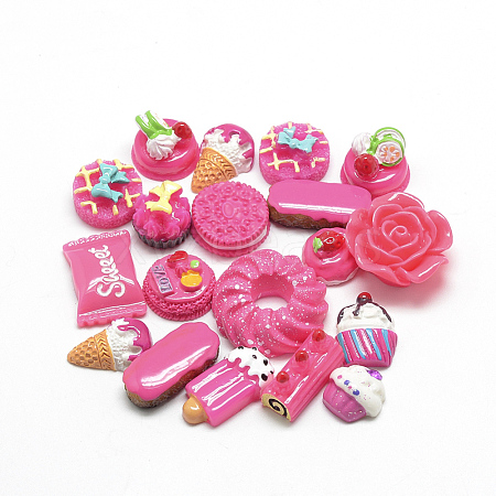 Resin Cabochons CRES-T004-81-1