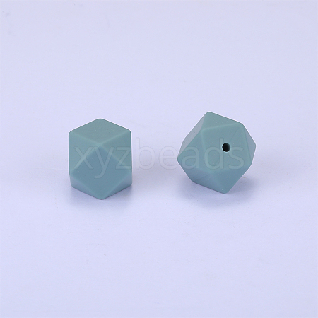 Hexagonal Silicone Beads SI-JX0020A-103-1