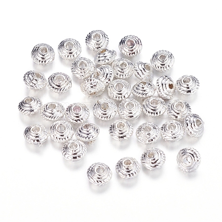 Tibetan Silver Color Plated Spacer Beads K0NJX022-1