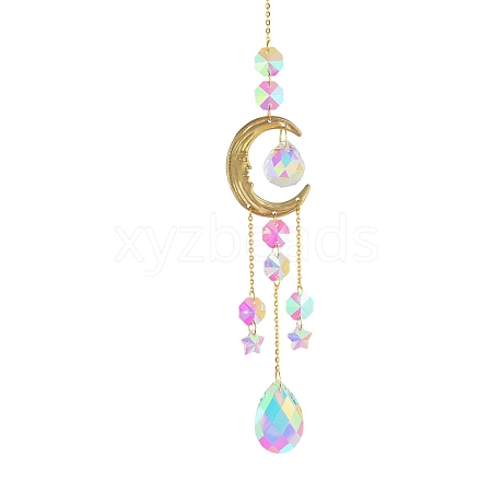 Crystal Ceiling Chandelier Suncatcher PW-WG63866-03-1