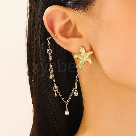 Alloy Cuff Earrings for Women PW-WGDC97B-02-1