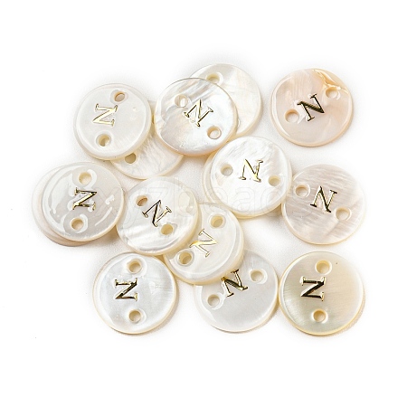 Freshwater Shell Buttons BUTT-Z001-01N-1