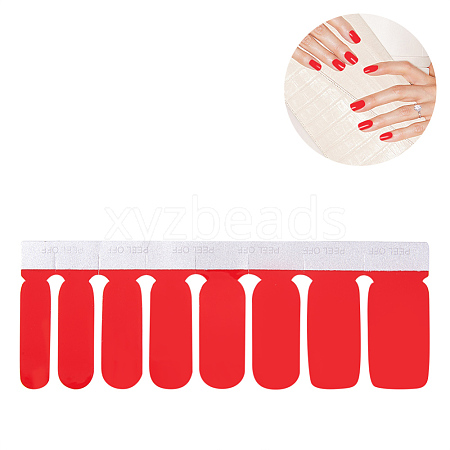 Solid Color Full Cover Best Nail Stickers MRMJ-T039-01D-1