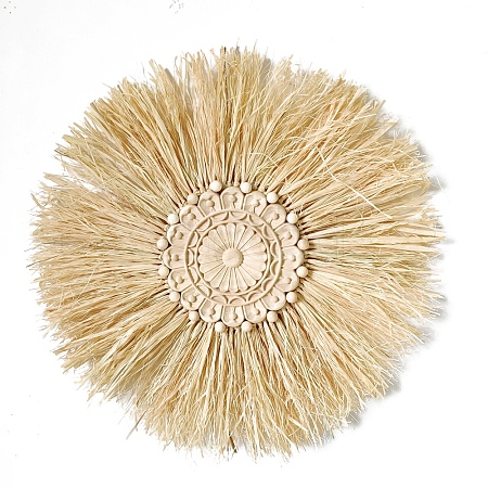 Raffia Woven Wall Decorations HULI-PW0002-074C-1