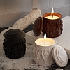 Column with Angel Pattern DIY Silicone Candle Molds PW-WG01931-01-4