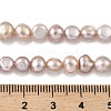 Natural Cultured Freshwater Pearl Beads Strands PEAR-A006-04F-5