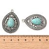 Tibetan Style Alloy Big Pendants PALLOY-TAC0044-16AS-3