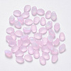 Transparent Spray Painted Glass Charms X-GLAA-R211-05-D02-1