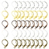 100Pcs Brass Leverback Earring Findings KK-YW0003-37AB-2