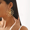 Alloy Stud Earrings EJEW-D300-02G-02-1