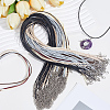 120Pcs 6 Colors Waxed Cotton Cord Necklace Making MAK-PA0001-02-4