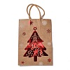 Christmas Theme Hot Stamping Rectangle Paper Bags CARB-F011-02A-2