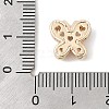 Brass Micro Pave Cubic Zirconia Beads KK-K297-34A-G01-3