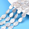 Baroque Natural Nucleated Pearl Keshi Pearl Beads Strands PEAR-S020-Z01-2-1