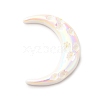 Opaque Resin Cabochons CRES-M015-01G-1