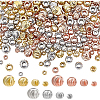 BENECREAT 192Pcs 12 Style Brass Beads KK-BC0009-10-1