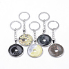 Synthetic & Natural Mixed Stone Keychain KEYC-S252-05-1