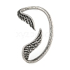 316 Surgical Stainless Steel Cuff Earrings EJEW-E300-04AS-01-1