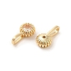 Brass Micro Pave Cubic Zirconia Charms KK-Z040-01A-2