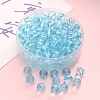 50Pcs Transparent Acrylic Beads PW-WG86E14-03-1