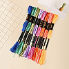 Polyester Embroidery Threads OCOR-WH20074-13A-02A-7