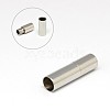304 Stainless Steel Magnetic Clasps with Glue-in Ends STAS-K006-14C-1