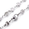 304 Stainless Steel Link Chains Necklaces NJEW-F242-04P-3