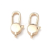 Brass Lobster Claw Clasps KK-G557-21G-1