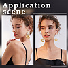 20Pcs Brass Stud Earring Findings KK-BBC0007-06-5