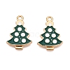 Christmas Theme Alloy Enamel Pendants ENAM-T020-10H-2