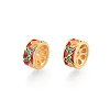 Alloy Enamel Beads PALLOY-P285-02A-02-2