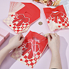 100Pcs Bowknot Printed Eco-Friendly Reusable Bags ABAG-SP0001-61A-D-3