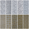 10 Rolls PET Lace Flower Nail Foils Floral Transfer Paper STIC-WH20010-16A-7