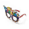 Felt Brazil Carnival Eyeglasses Frame Decoration AJEW-G044-01C-3