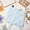 Flower Print Cloth Packing Pouches with Straps ABAG-WH20010-40A-4