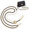 Adjustable Imitation Pearl Bead Bag Strap Chains FIND-WH0417-74-1