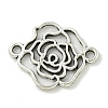 Tibetan Style Alloy Connector Charms TIBE-I026-5983AS-1