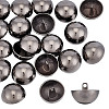 Unicraftale 20Pcs 1-Hole Alloy Shank Buttons FIND-UN0002-83B-7