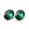 Glass Rhinestone Cabochons GGLA-P002-02A-02-3